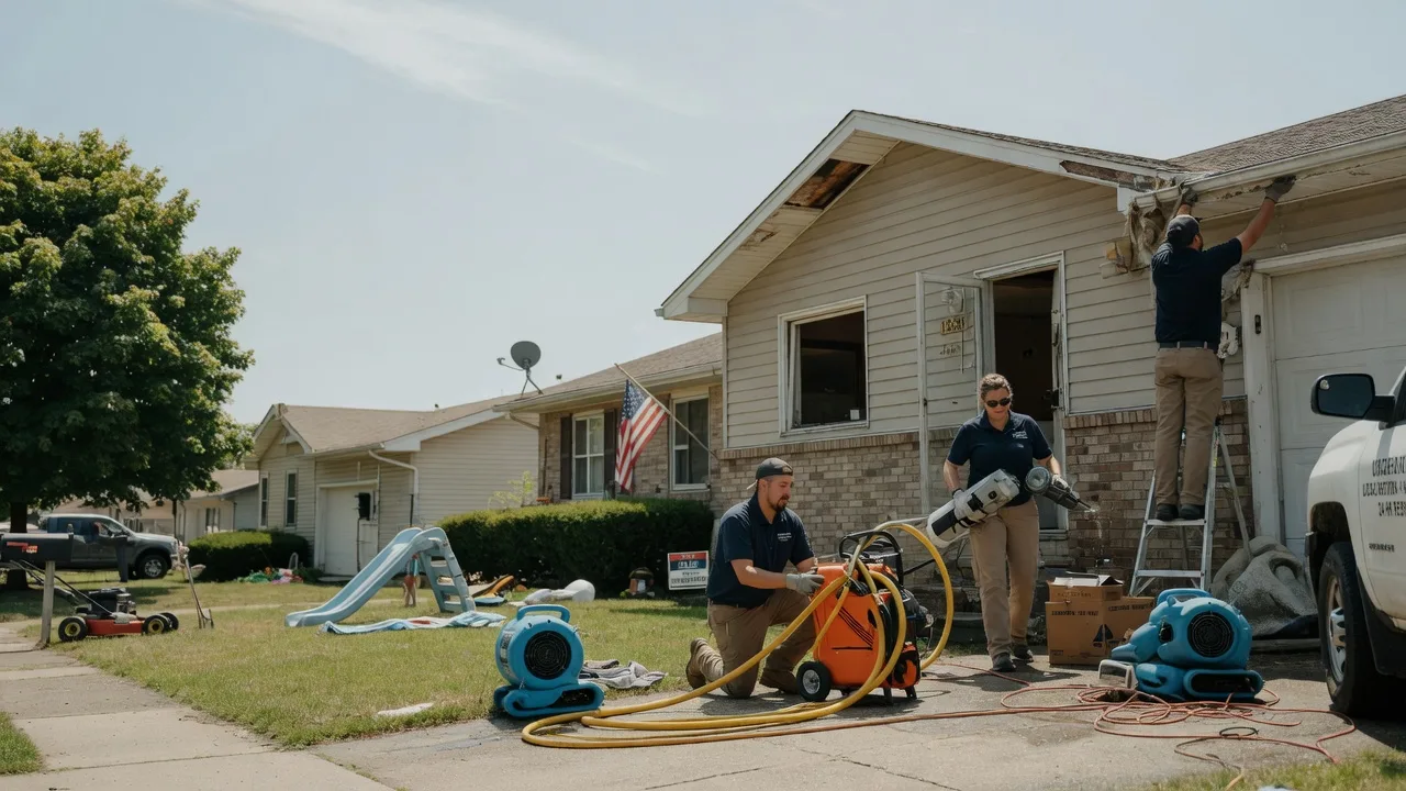Water Damage Restoration in New Ulm, TX near me